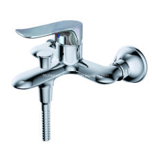 Wall-Mount Shower Valve Faucet Mixer Handheld Shower Brass